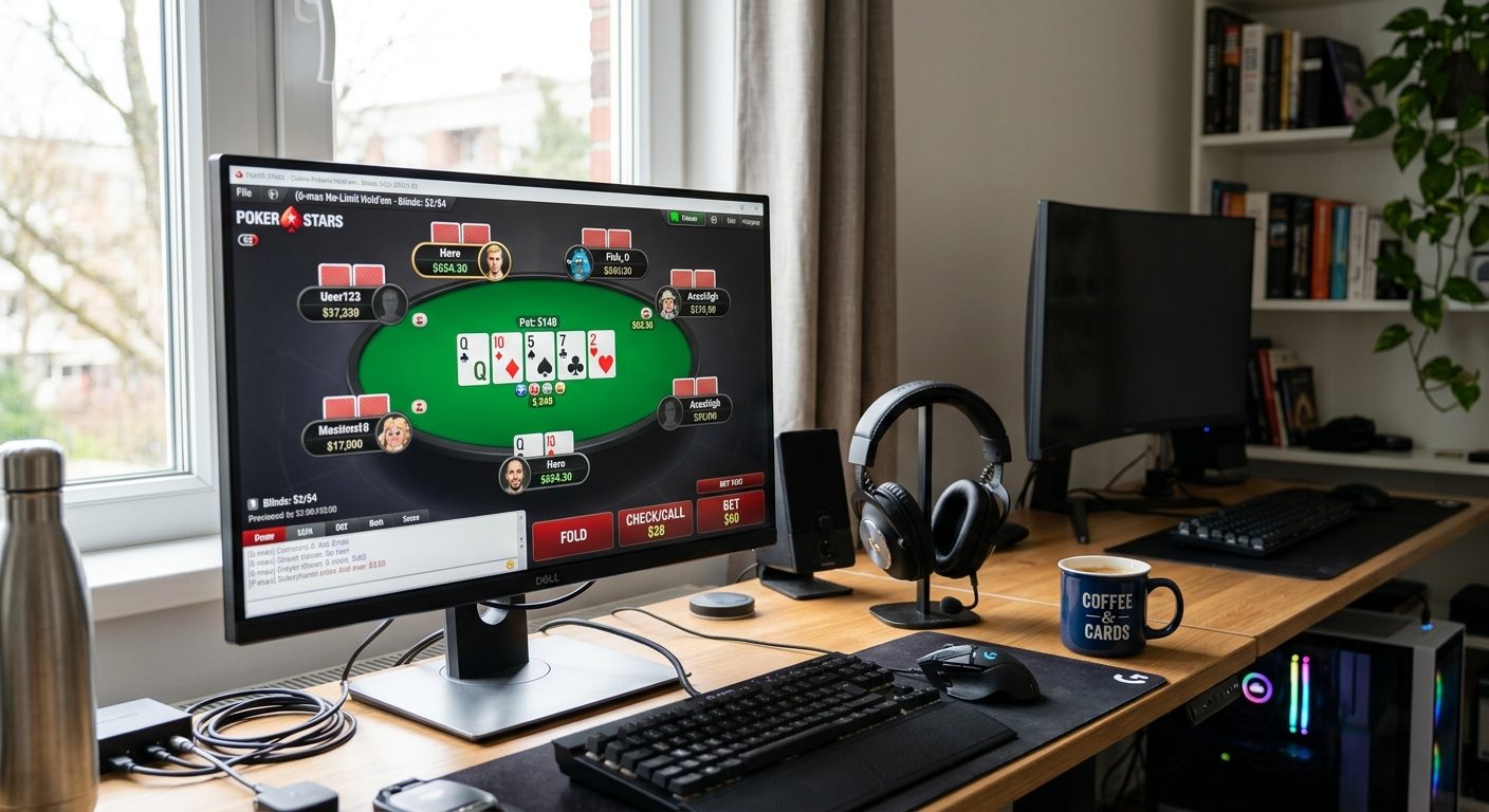 Sådan kommer du i gang med online poker - Komplet begyndervejledning